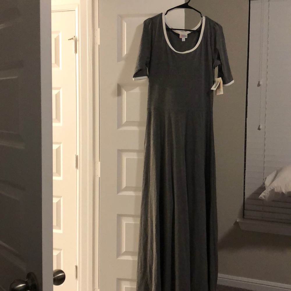 NWT lularoe Grey Ana Dress